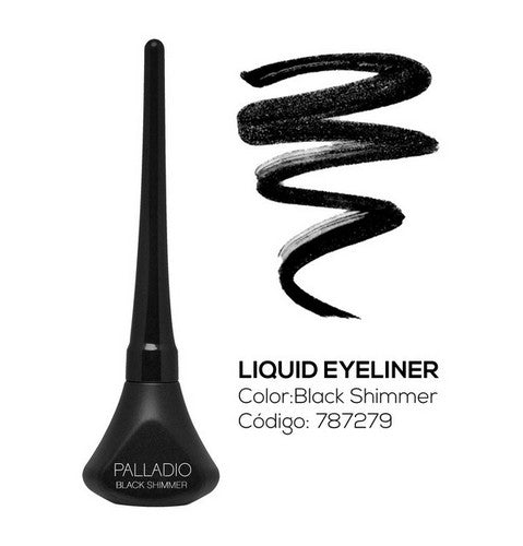 DELIN LIQ OJOS BLACK SHIMMER