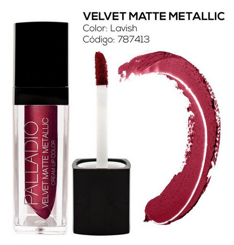 Lip Cream Matte Metalli Lavish Lv13