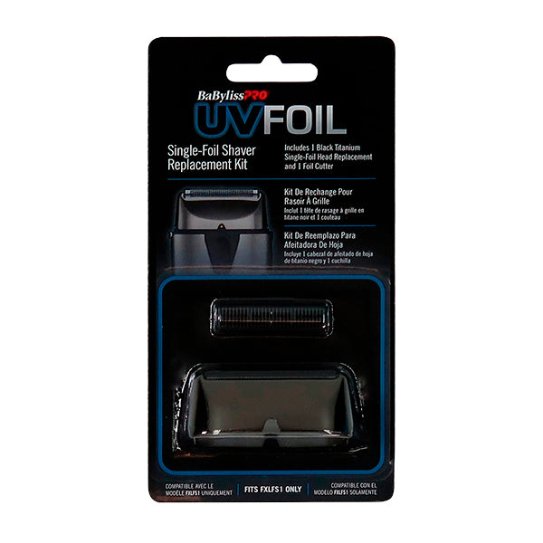 KIT REPUESTO UVFOIL BABYLISSPRO UNA HOJA FXLRF1 PARA AFEITADORA FXLFS1
