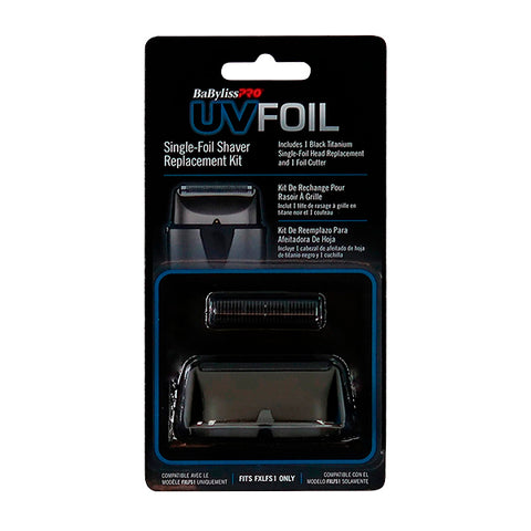 KIT REPUESTO UVFOIL BABYLISSPRO UNA HOJA FXLRF1 PARA AFEITADORA FXLFS1