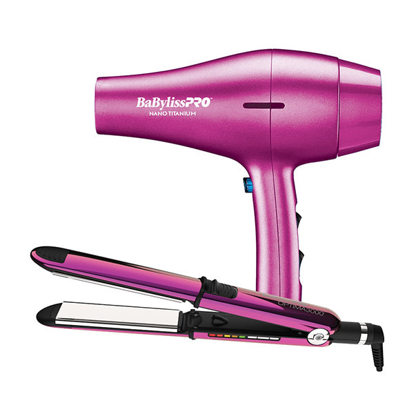 Pack Nano Hot Pink Edit Limited BabylissPRO