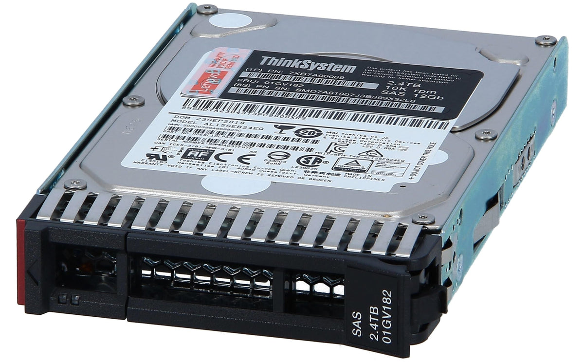 ThinkSystem 2.5" 2.4TB 10K SAS 12Gb Hot Swap 512e HDD hard drive image
