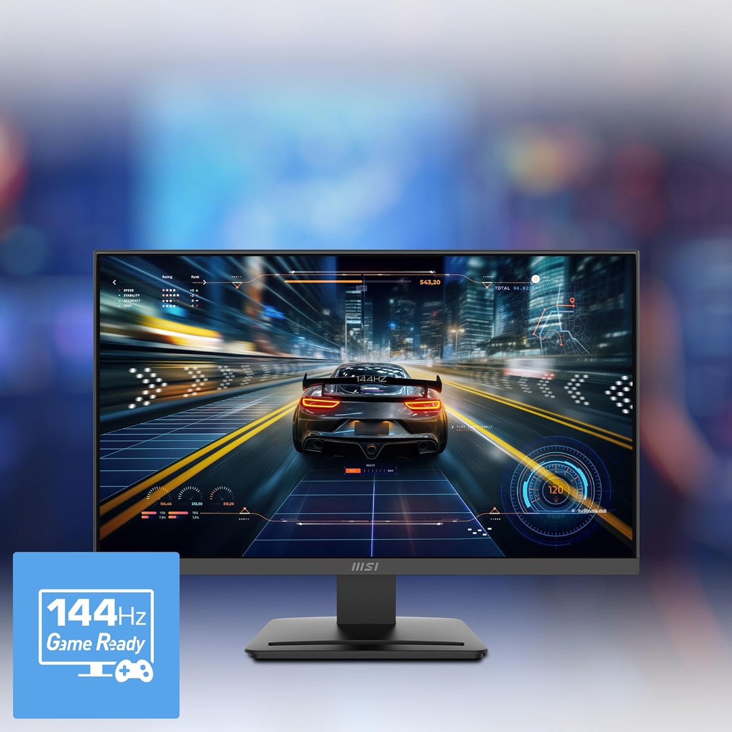 MONITOR GAMING MSI PRO MP243L E14 23.8" PLANO 1920 X 1080 144HZ ANTI-GLARE HDMI Y D-SUB 9S6-3PE1CH-005