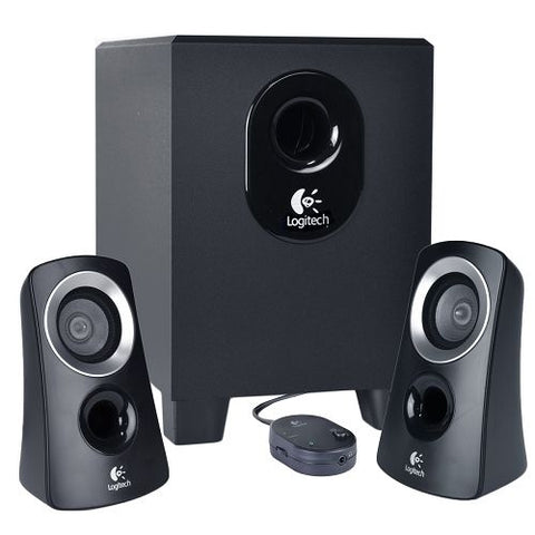 PARLANTES LOGITECH Z313 2.1 CON SUBWOOFER 25W RMS NEGRO 980-000382