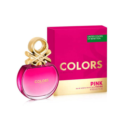BENETTON COLOR PINK WOMEN 80 ml