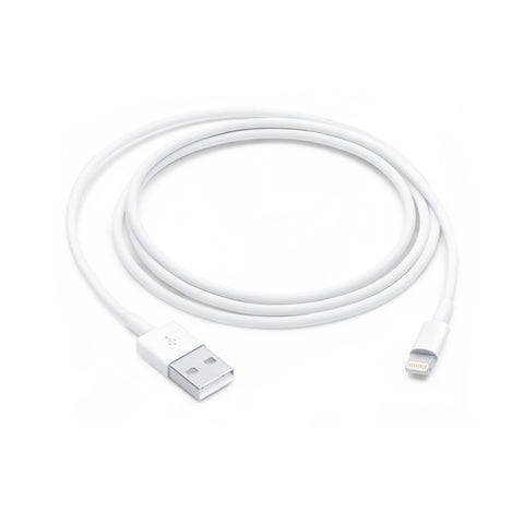 APPLE CABLE 1M USB A LIGHTNING for charging and syncing Apple devices
