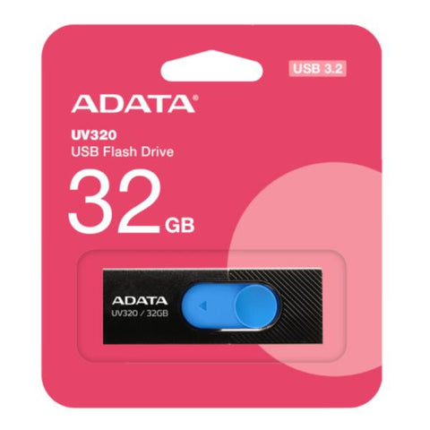 Memoria USB 32GB ADATA AUV320-32G-RBKBL negro / azul