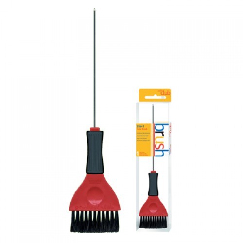 CEPILLO/BROCHA ROJA 2 EN 1