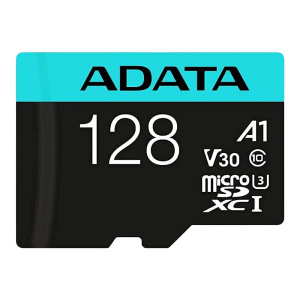 MEMORIA MICRO SD 128GB ADATA COMPATIBLE CON DRONES NINTENDO 4K AUSDX128GUI3V30SA2-RA1