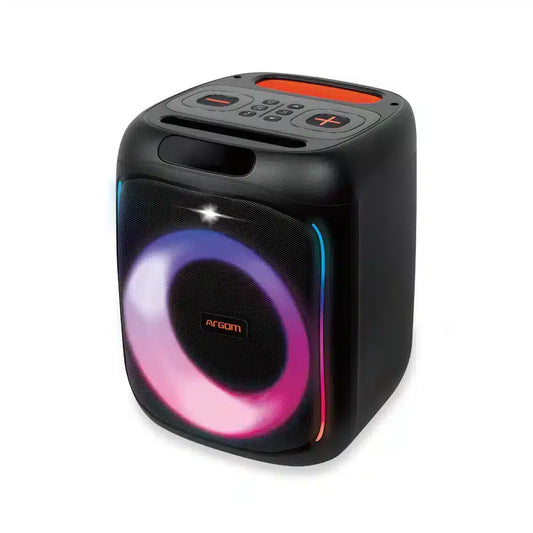 Altavoz Bt Inalámbrico Premium Rave Box 65 Con Luz Led Show Argom Tech