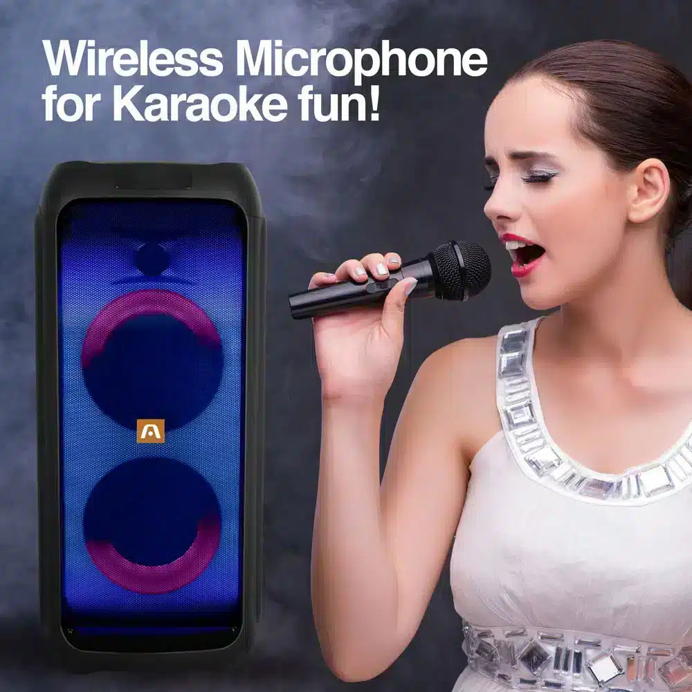 Altavoz Inalámbrico Rave 65 Tws Bt Party Con Luces Led Argom Tech