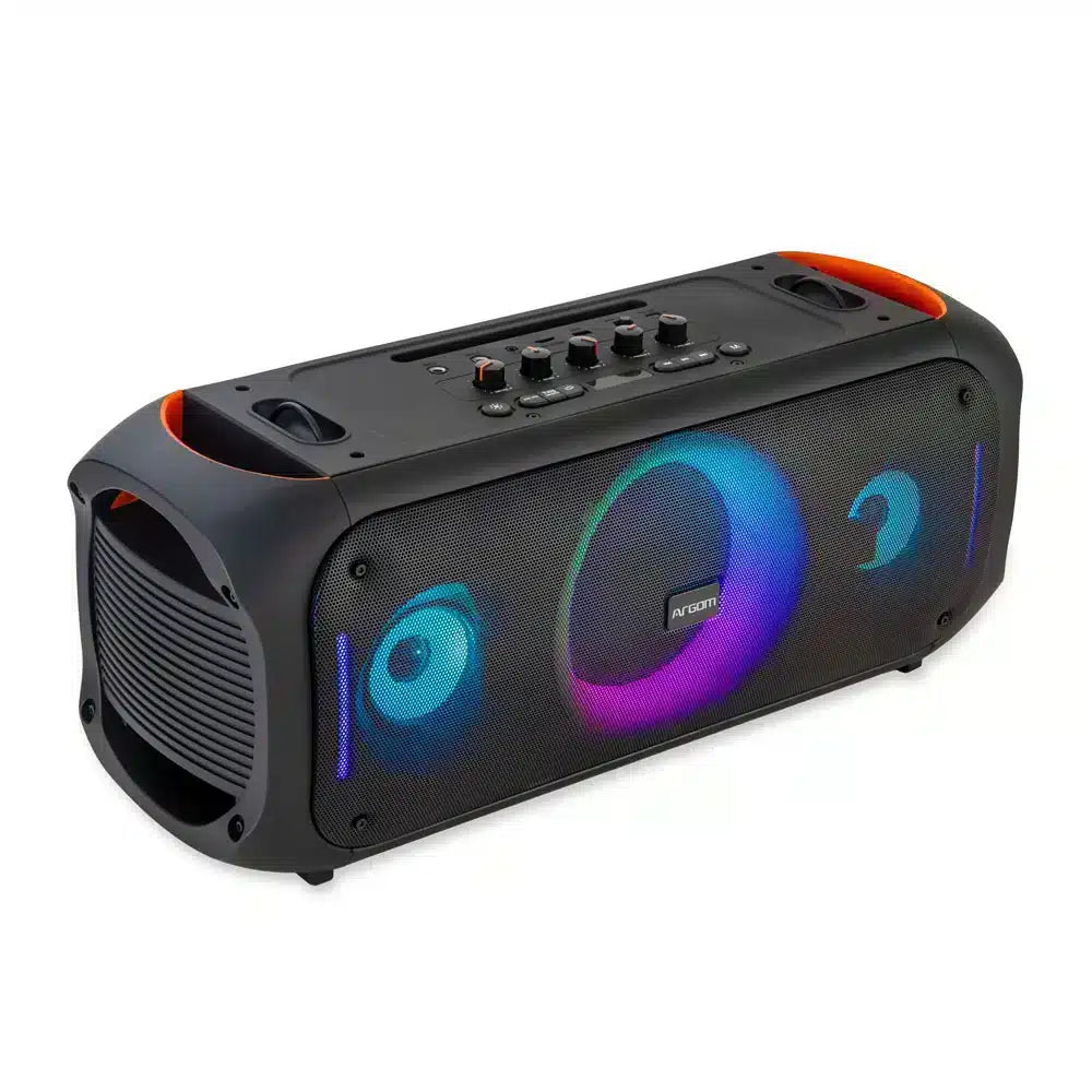 Altavoz Bt Inalámbrico Premium Rave 75 Con Luz Led Show Argom Tech