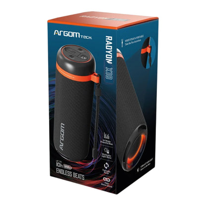 Parlante ArgomTech Radyon X10 color negro