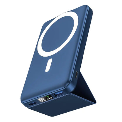 Batería Externa For Magsafe Carga Rapida, 10000Mah Magnético Power Bank, Plegable Inalámbrico Envío Gratis