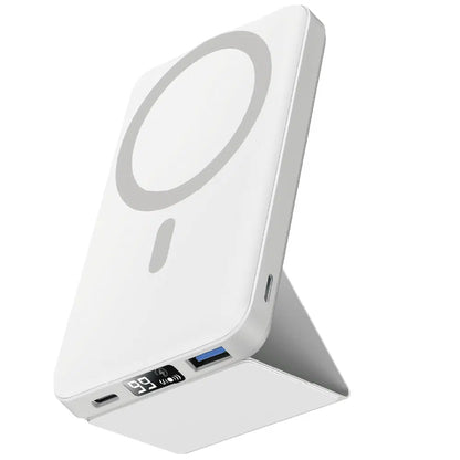 Batería Externa For Magsafe Carga Rapida, 10000Mah Magnético Power Bank, Plegable Inalámbrico Envío Gratis