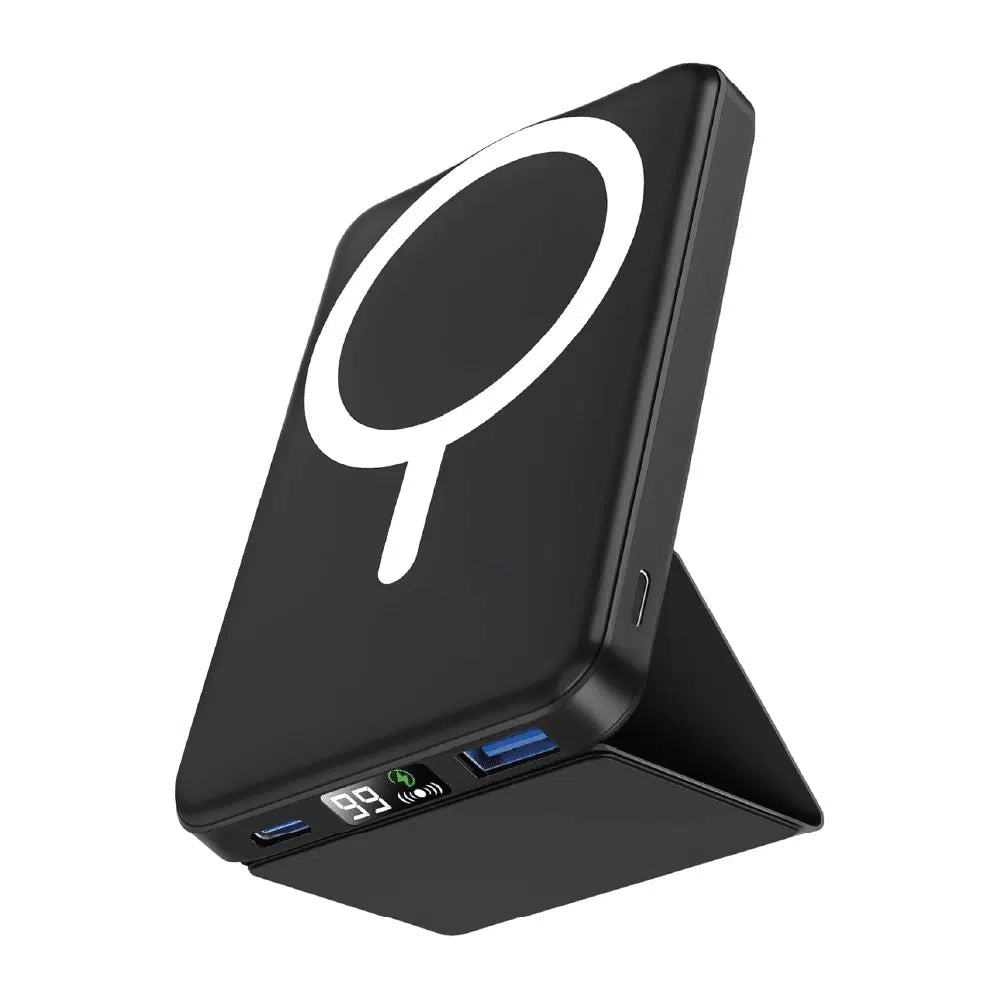 Batería Externa For Magsafe Carga Rapida, 10000Mah Magnético Power Bank, Plegable Inalámbrico Envío Gratis