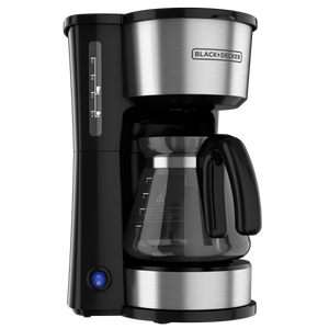 Black + Decker cafetera 5 tazas inox 4 en 1 CM0755S-MX