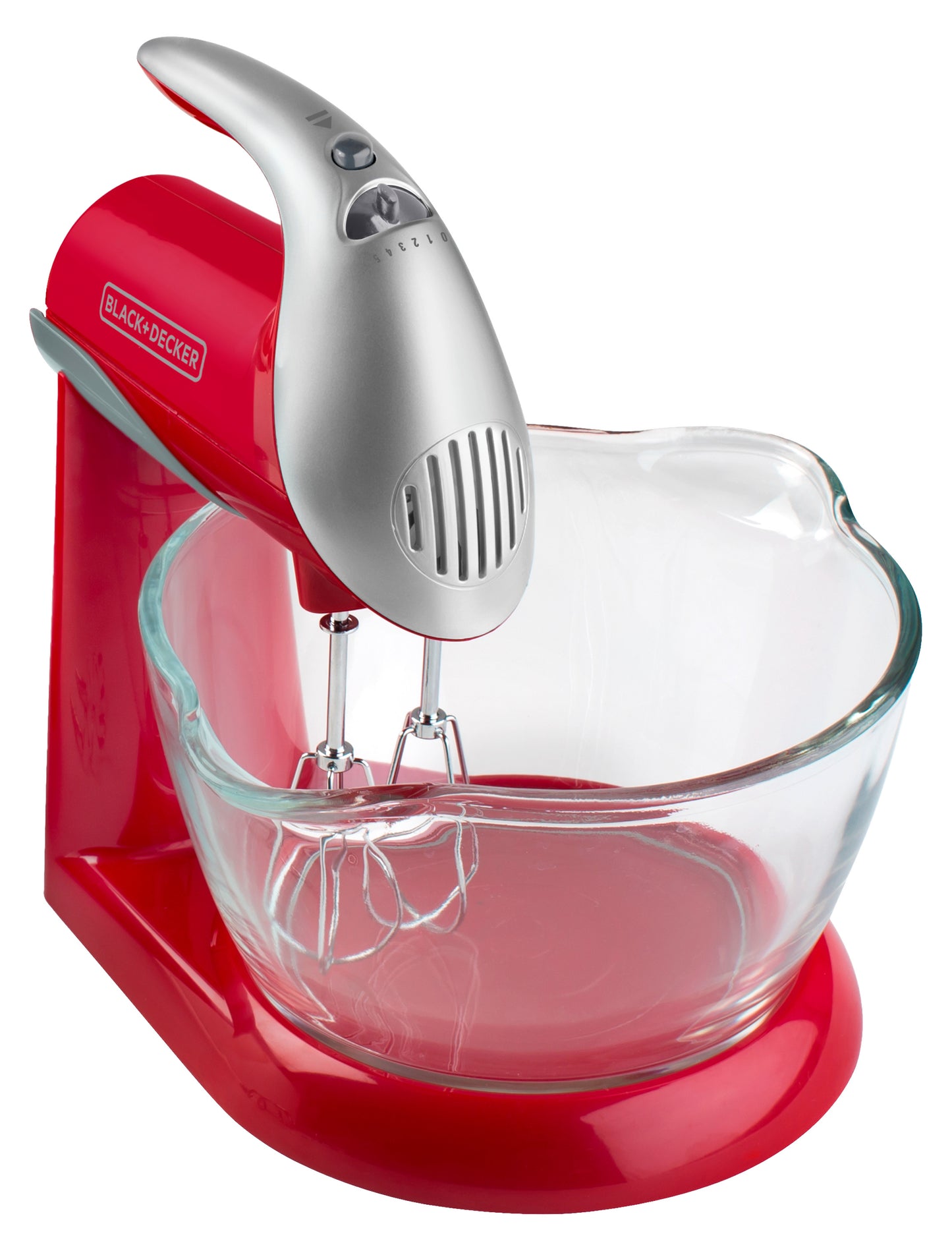 Black + Decker Batidora De Pedestal250W Con Tazon Roja Mx900R