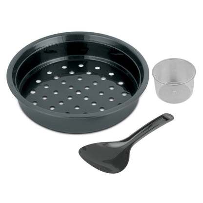 Black + Decker Olla Arrocera 20 Tz Cocidas Blanca Rc620W