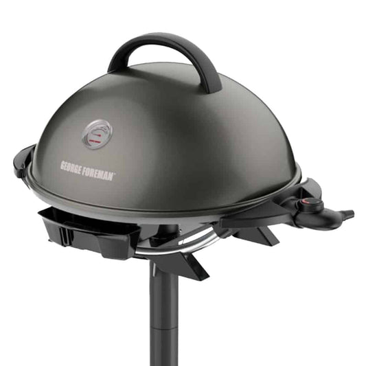 George Foreman Parrilla Tipo Grill 15 Porciones Con Pedestal Gfo3320Gm-La