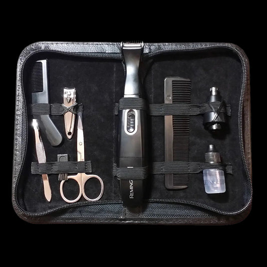 Remington Kit De Viaje Detallador De Barba Y Bigotes Accesorios Tlg100A