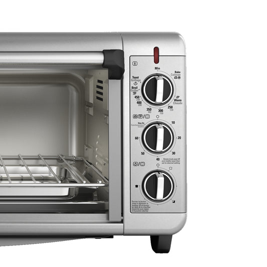 Black + Decker Horno De Conveccion Extra Ancho 8 Rebanadas Inox To3260Xsbd
