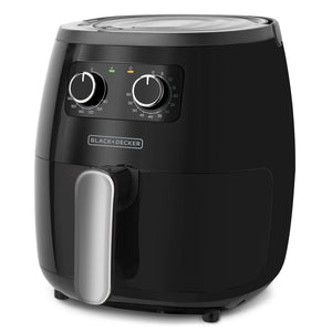 Black + Decker Freidora De Aire 5.5 Litros Negra Hf5055B Freidora De Aire Costa Rica