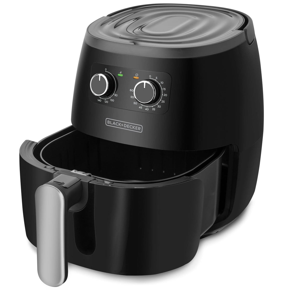 Black + Decker Freidora De Aire 5.5 Litros Negra Hf5055B Freidora De Aire Costa Rica