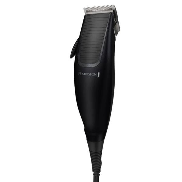 Remington Kit Cortadora De Cabello 12 Piezas Hc1096A-110F - cortadora eléctrica negra con hoja de acero y cable para uso doméstico