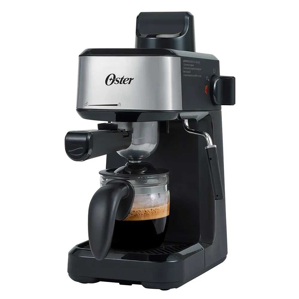 Cafetera De Vapor Para Espresso Y Cappuccino Oster® 4 Espressos Por Ciclo Bvstem3300