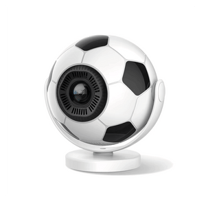 Proyector portátil 720P fútbol en forma de balón de fútbol, ideal para videos y películas en cualquier lugar.