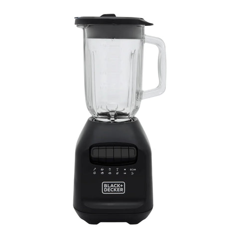 Black + Decker licuadora ice crush 1.5 lts jarra de vidrio negra - BL2209GBB-LA en color negro con jarra de vidrio