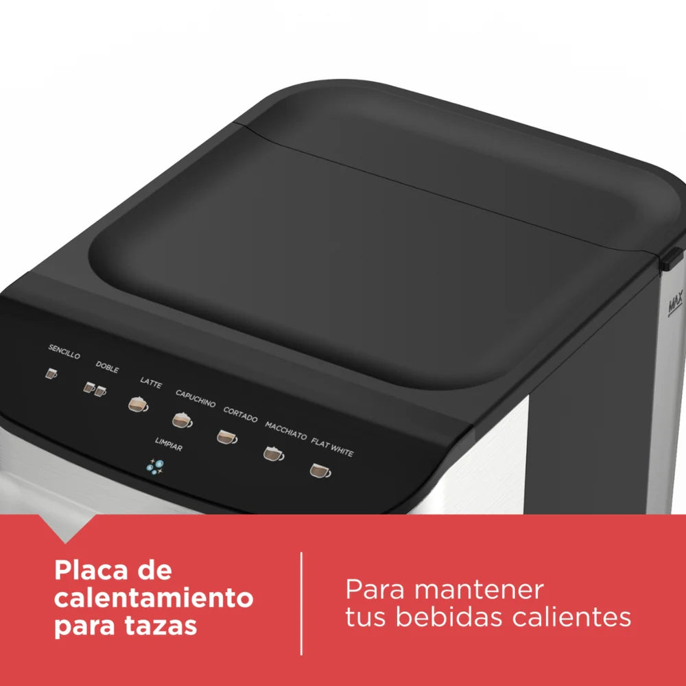 Placa de calentamiento para tazas en la Black + Decker maquina de cafe espresso gustoso - EM0412-1SDLA para bebidas calientes