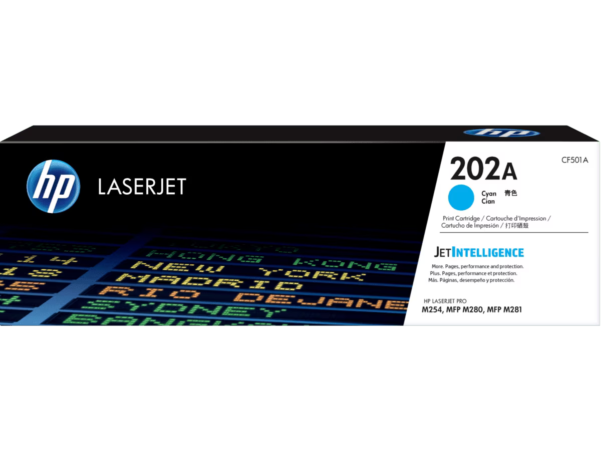 Hp Toner Cyan #202A Cf501A Tintas Costa Rica