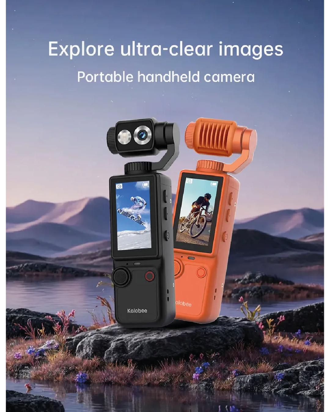 Cámara Giratoria Pocket 3 Pro Compact HD Kalobee