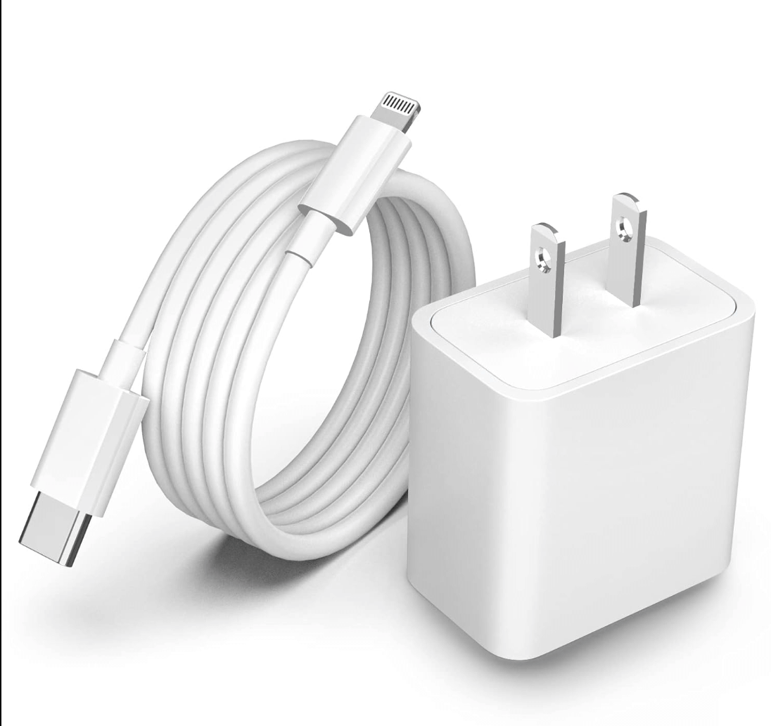 Combo cargador y cable 20w tipo a lightning
