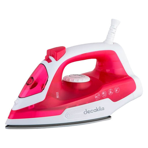 PLANCHA PARA ROPA C/ VAPOR 1100W KUEN002R Decakila