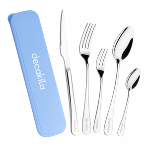 SET CUBIERTOS INDIVIDUAL 5PCS CAJA PLAST KMTT160L/160V Decakila