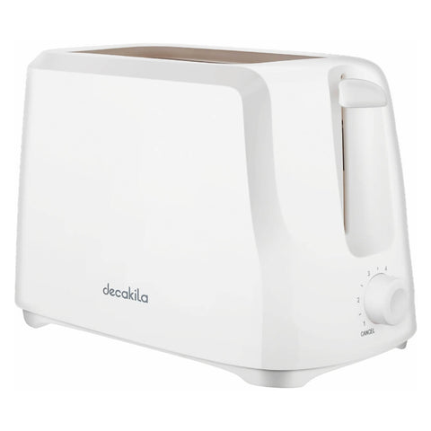 TOSTADORA DE 2 REBANADAS BLANCA 700W KUTS001W Decakila