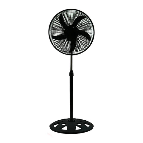 VENTILADOR DE PIE NEGRO 18 3 VELOC 65W KUFC009B Decakila