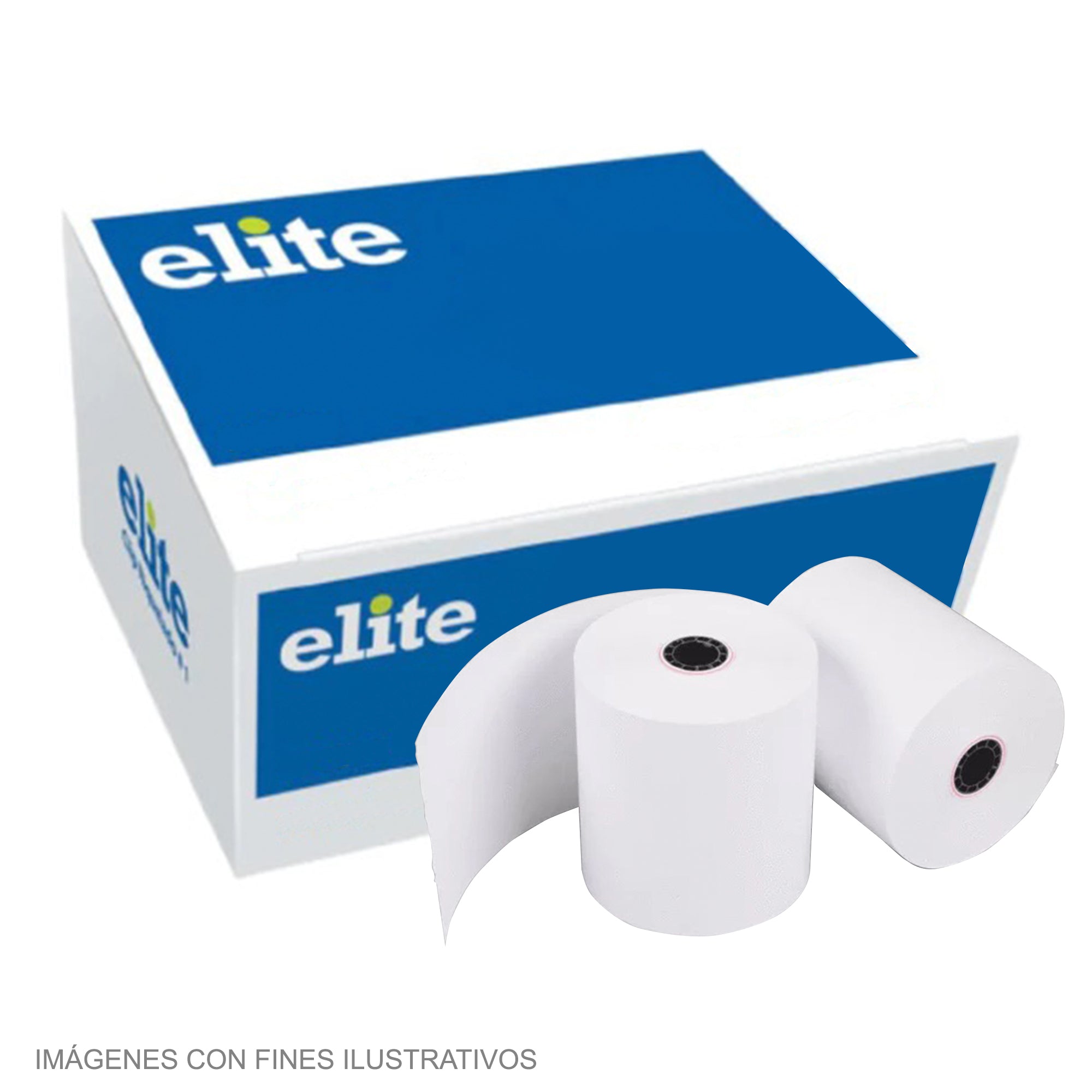 Elite caja rollo papel bond 3x 2 3/4 1t (76x70mm) B7670DF 50unds