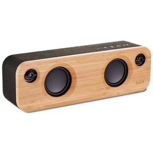 Parlante portátil bluetooth negro GET TOGETHER MINI con diseño compacto y materiales sostenibles