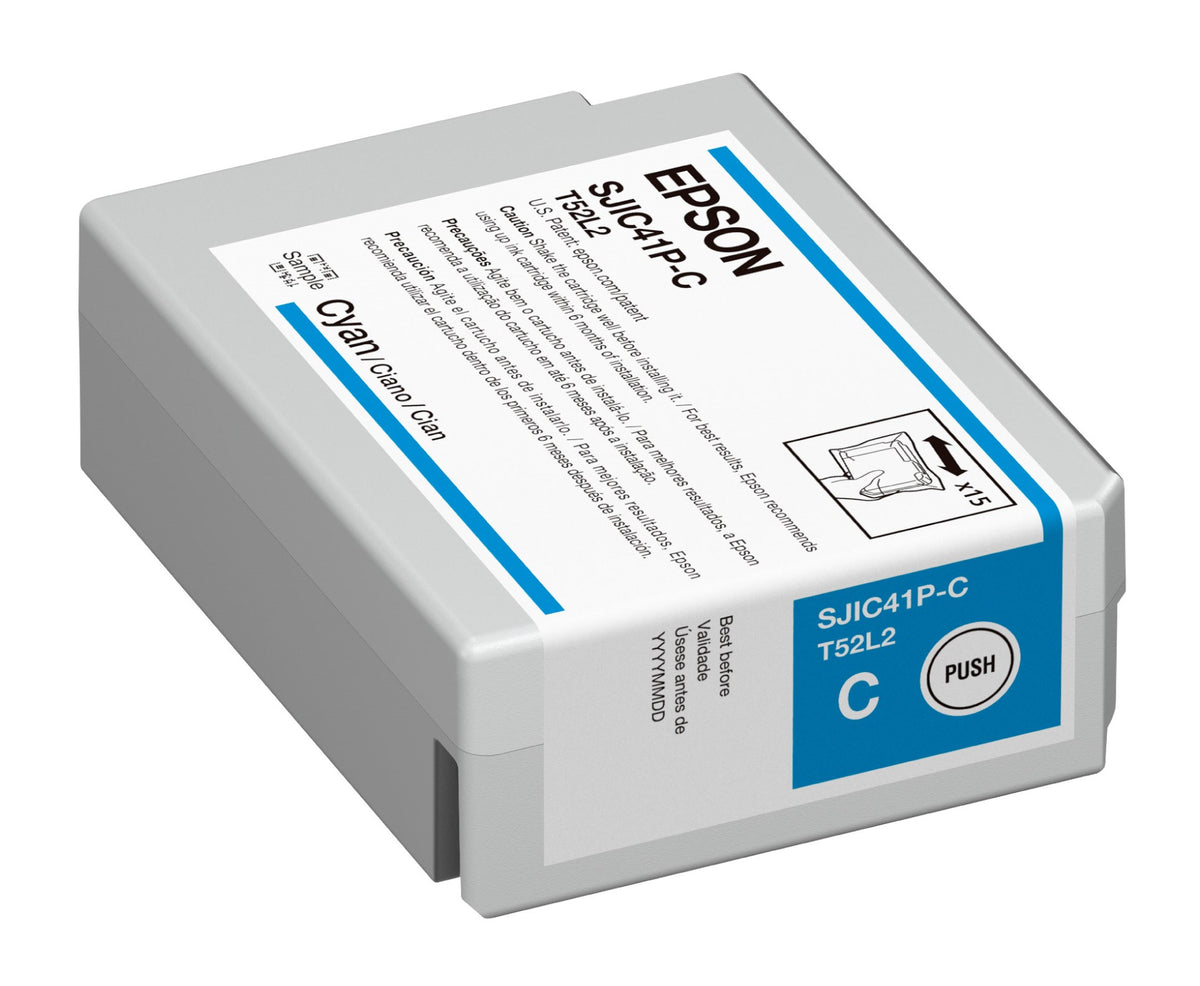 Epson cartucho cyan C4000 SJIC41P-C13T52L220 Costa Rica