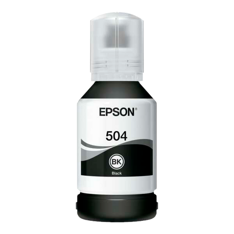 Epson botella tinta negra para L6191/ L4160/ L6171/ L4150/L4260/L6270/L14150 - T504120-AL Tintas Costa Rica