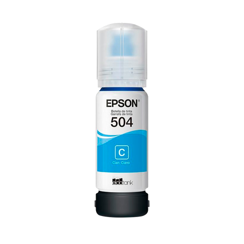 Epson botella tinta cyan para L6191/ L4160/ L6171/ L4150/L4260/L6270/L14150 - T504220-AL Tintas Costa Rica