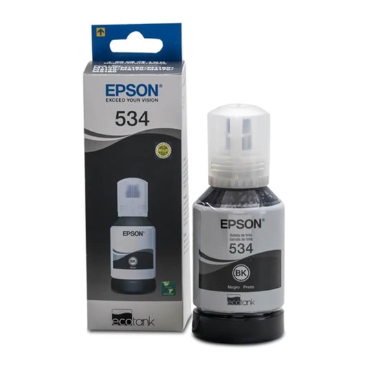 Epson Botella Tinta Negra Para M1120 / M2170 / M3170  - T534120-Al