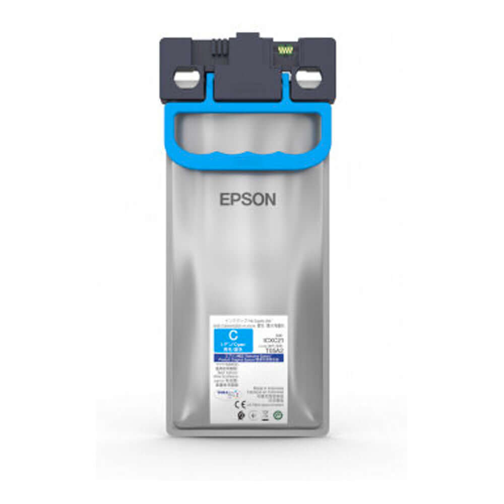 Cartucho de tinta Epson WF-C878R T05A200 de color cian, 100% original y disponible bajo encargo.