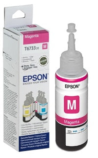 Epson Botella Tinta Magenta Para L800  1800 Fotos 10X15Cm  T673320-Al - botella de tinta magenta para impresora