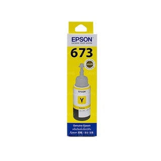 Epson Botella Tinta Amarillo T673420-Al Para L800  1800 Fotos De 10X15 Cms
