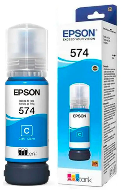 Epson Botella De Tinta Cian  Para L8050 - T574220-Al